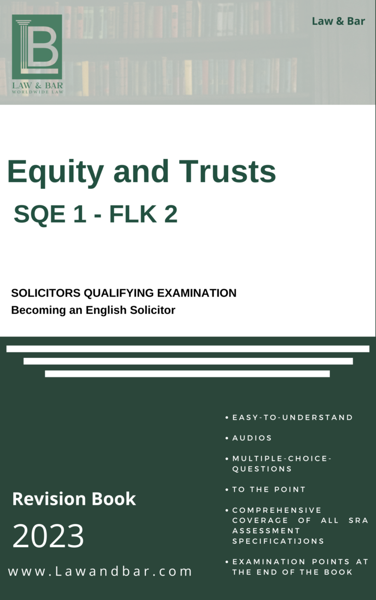 Equity and Trust