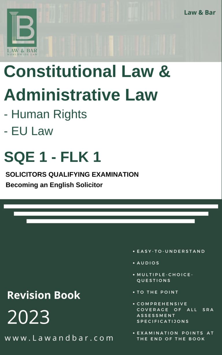 constitutional & adminstrative law